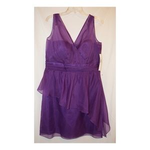 🎁NWT! BADGLEY MISCHKA Elegant Orchid Dress